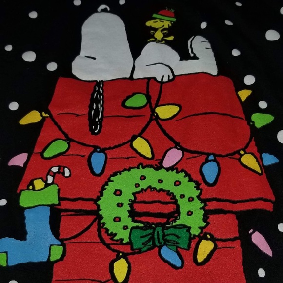 Peanuts Snoopy Shirt Mens XL - Picture 2 of 4